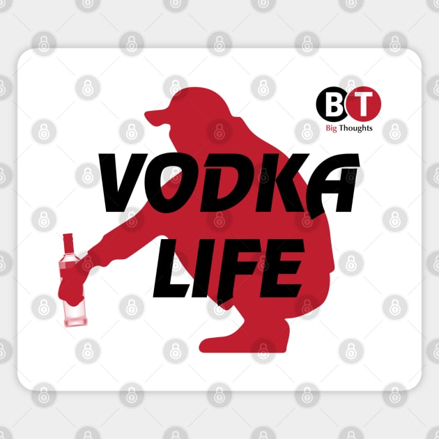 Vodka life Sticker by SeriousMustache